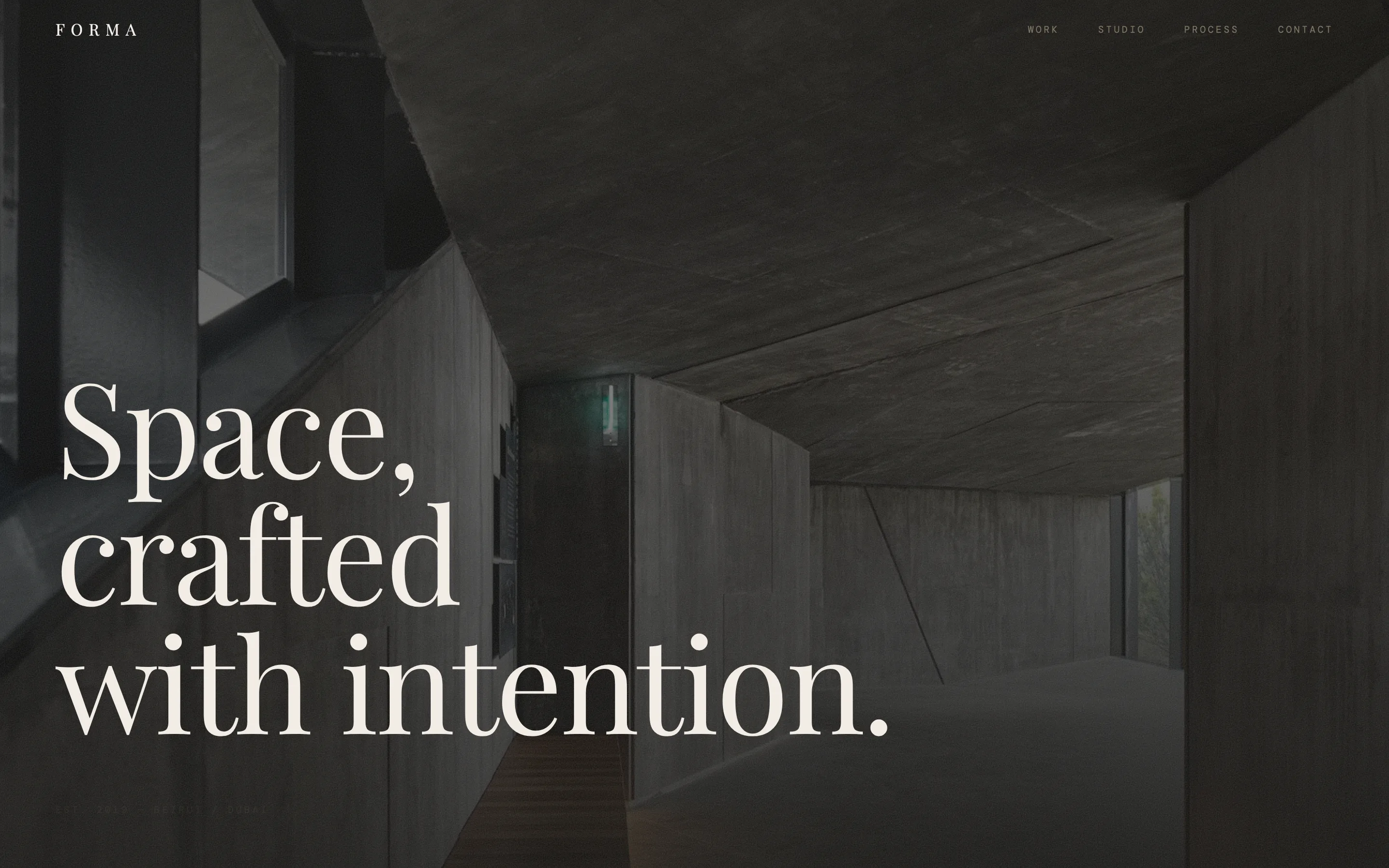 Forma — the site Verso built